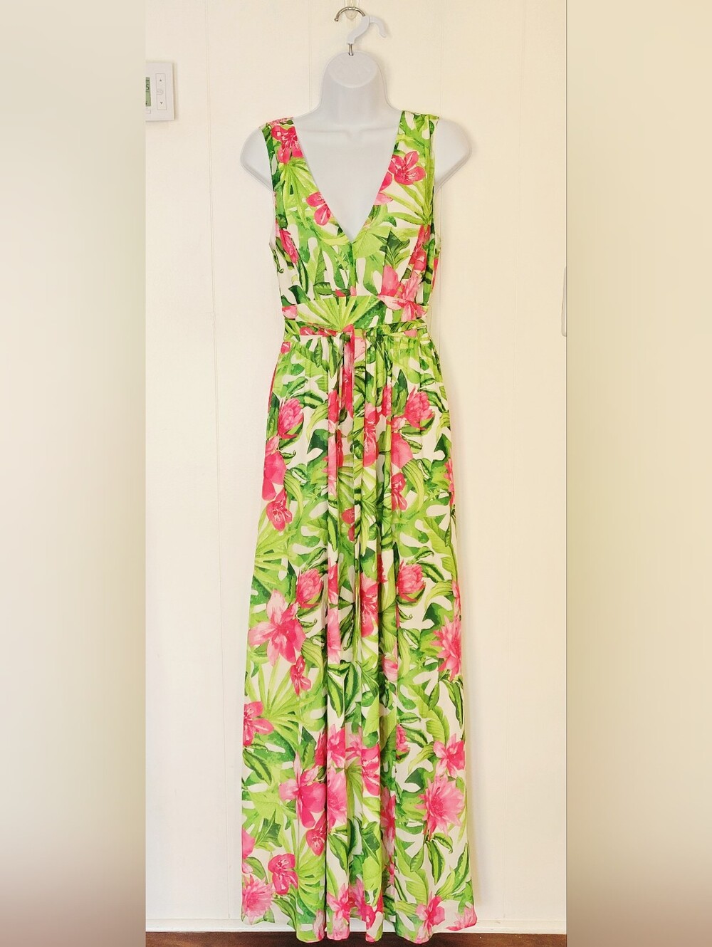 Flying Tomato Front Slit Maxi Dress